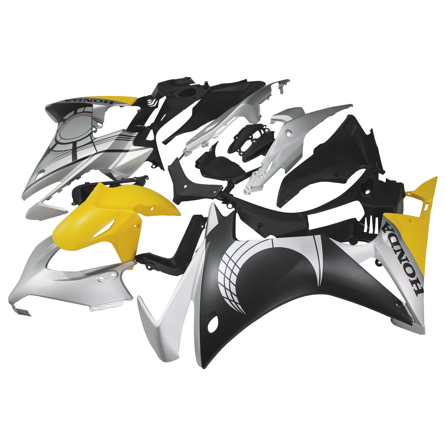 Amotopart Honda CBR500R 2013–2015 Verkleidungsset, Karosserie, Kunststoff, ABS