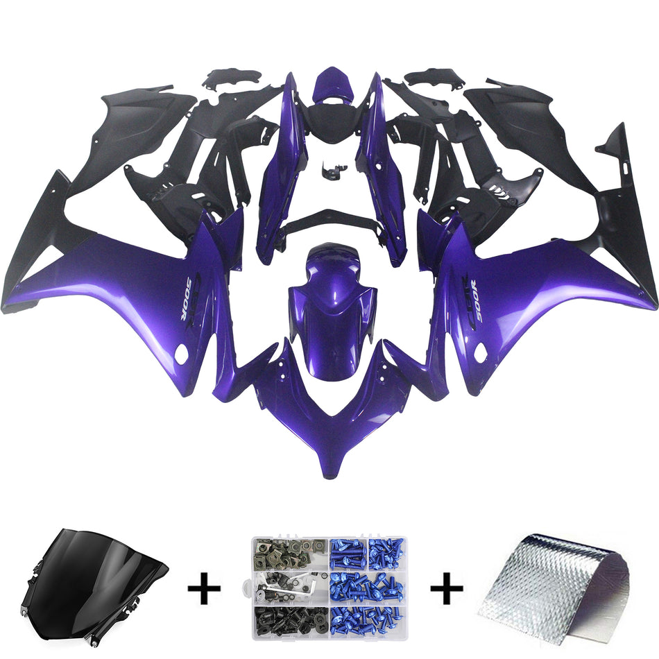 Amotopart Honda CBR500R 2013–2015 Verkleidungsset, Karosserie, Kunststoff, ABS