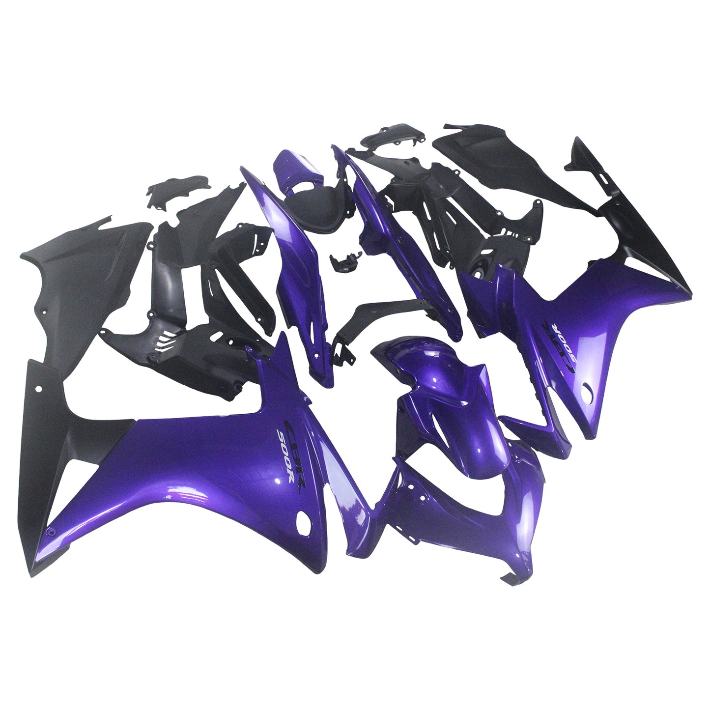 Amotopart Honda CBR500R 2013–2015 Verkleidungsset, Karosserie, Kunststoff, ABS