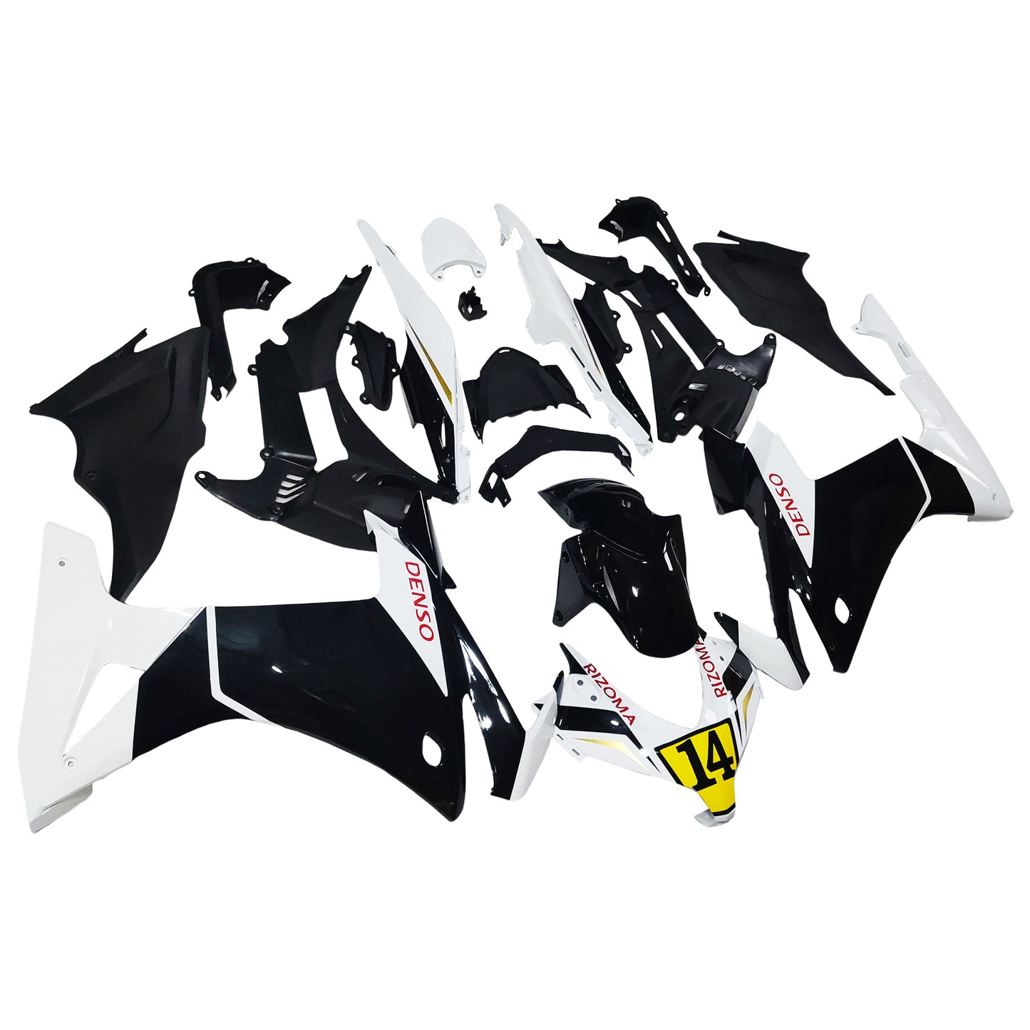 2013-2015 Honda CBR500R Einspritzverkleidungssatz Karosserie Kunststoff ABS