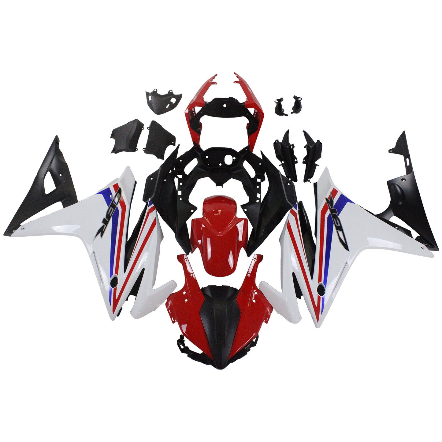 Kit de carénage Amotopart 2016-2018 Honda CBR500R