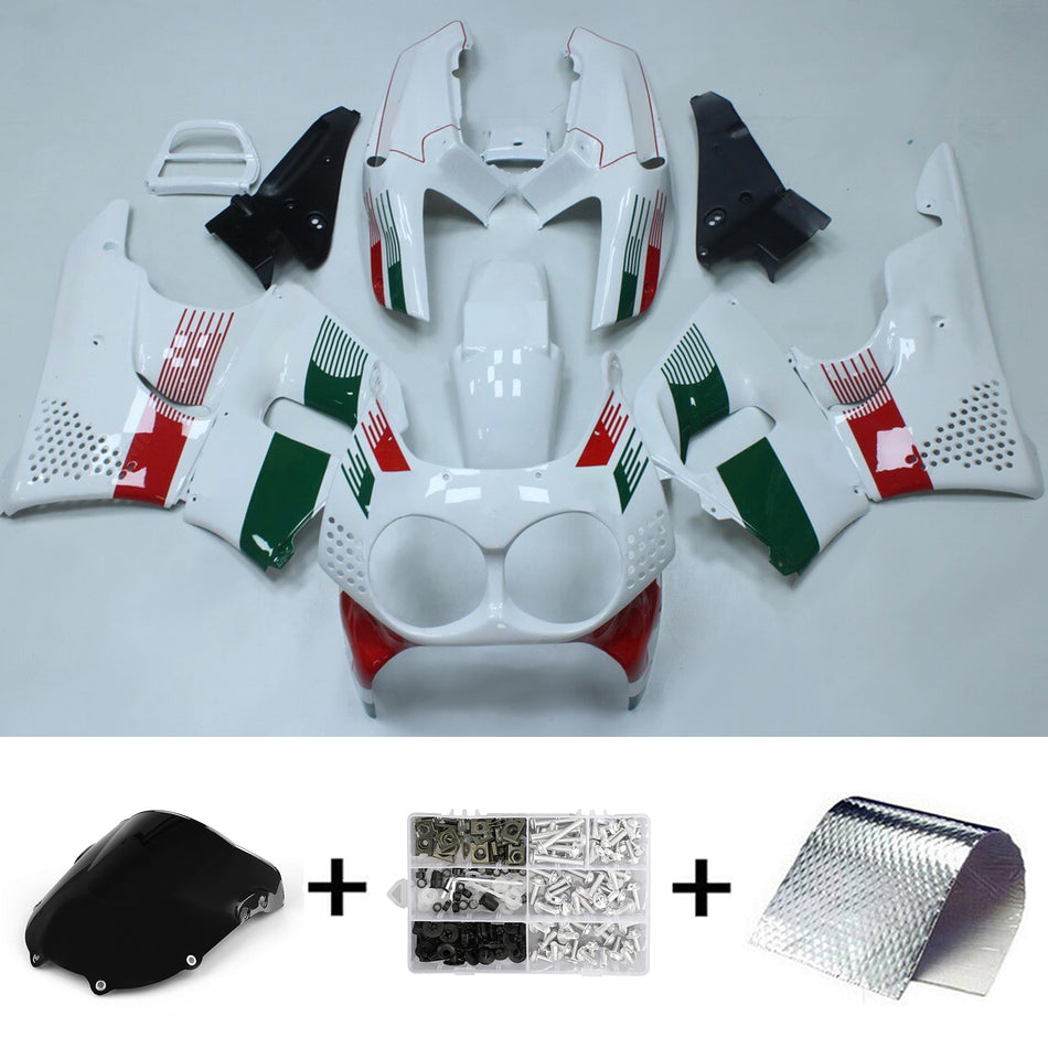 Amotopart Honda CBR900RR 893 1992-1993 Verkleidungssatz Karosserie Kunststoff ABS