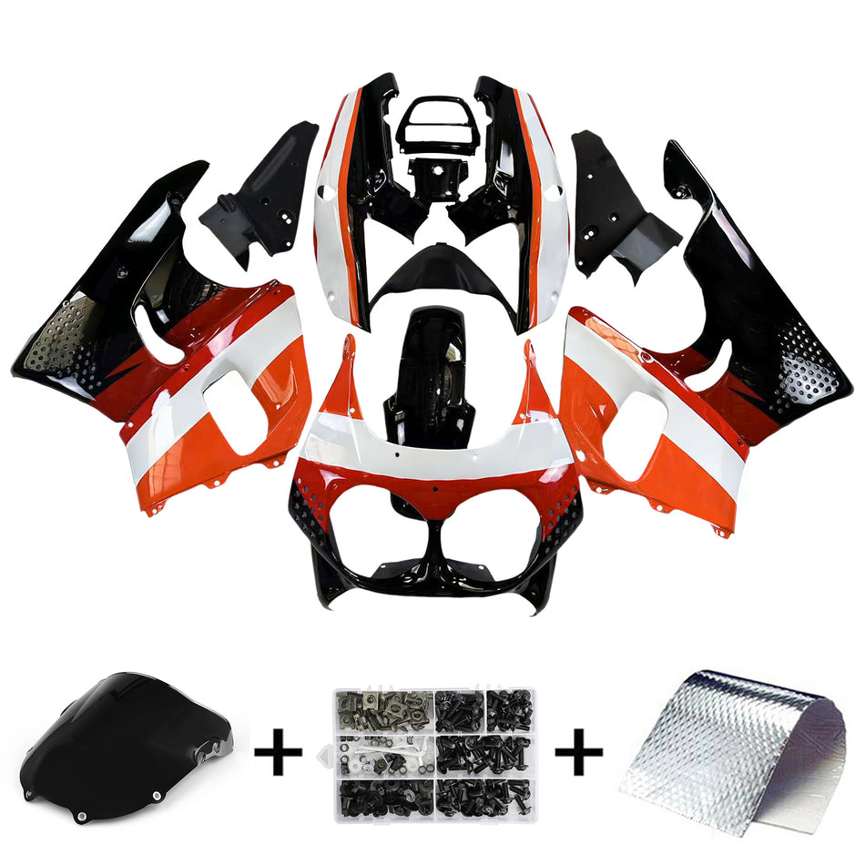 Amotopart Honda CBR900RR 893 1992-1993 Verkleidungssatz Karosserie Kunststoff ABS
