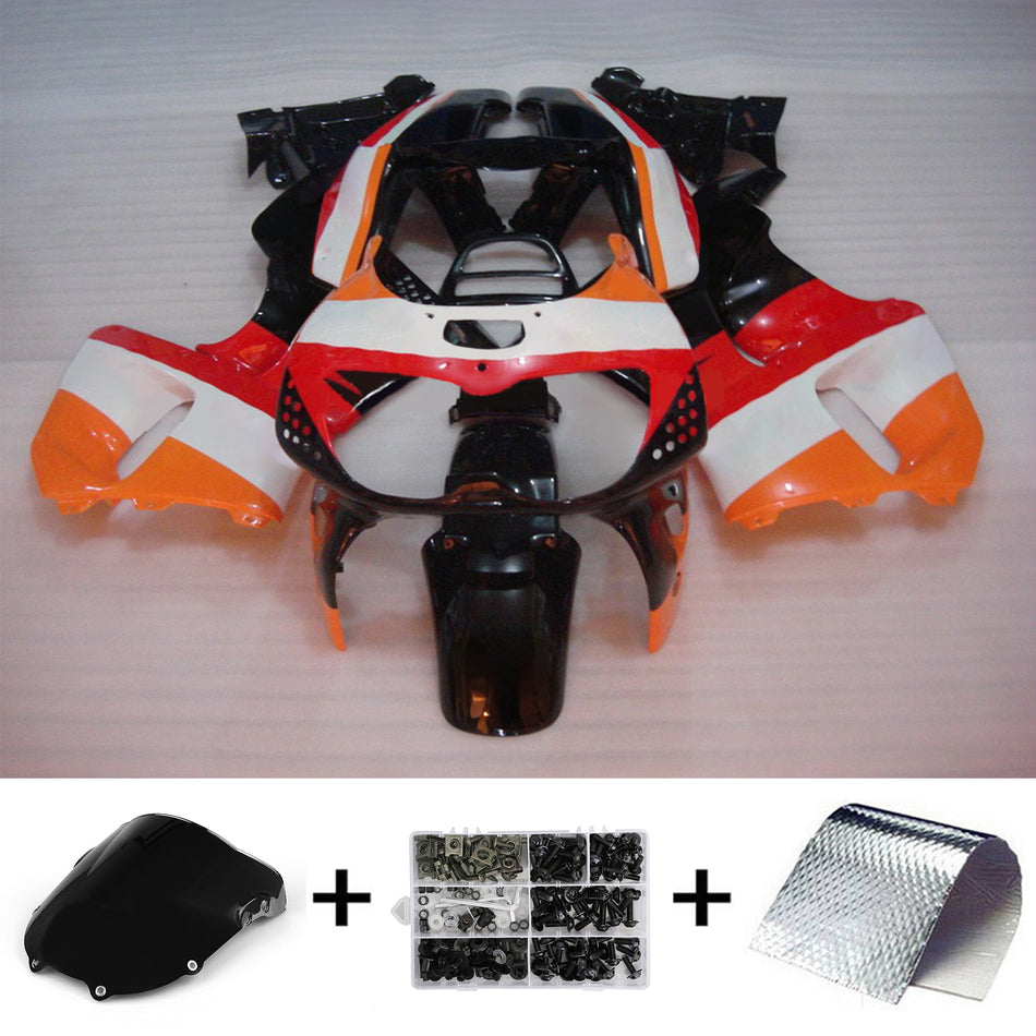 Amotopart Honda CBR900RR 893 1994-1995 Verkleidungssatz Karosserie Kunststoff ABS