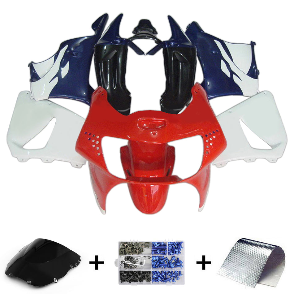 1998-1999 Honda CBR900RR 919 Einspritzverkleidungssatz Karosserie Kunststoff ABS