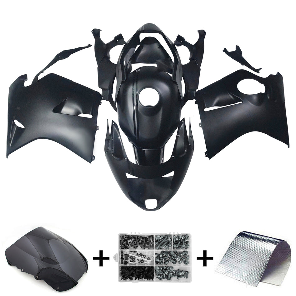 Amotopart Honda CBR1100XX SuperBlackBird 1996–2007 Verkleidungsset, Karosserie, ABS