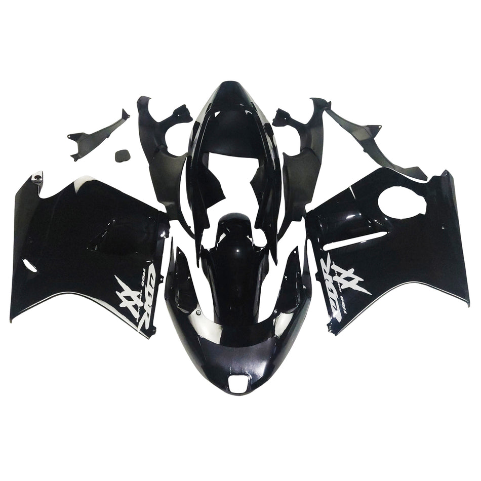 Amotopart Honda CBR1100XX SuperBlackBird 1996–2007 Verkleidungsset, Karosserie, ABS