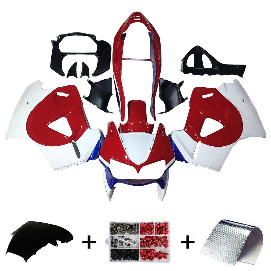 1998-2001 Honda VFR800 Einspritzverkleidungssatz Karosserie Kunststoff ABS