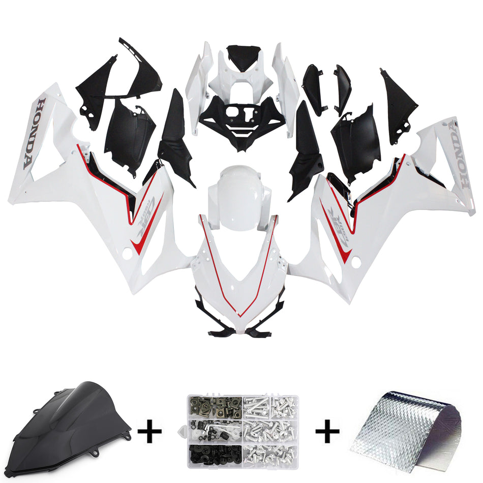Amotopart Honda CBR650R 2019-2020 Kit de carénage Corps Plastique ABS
