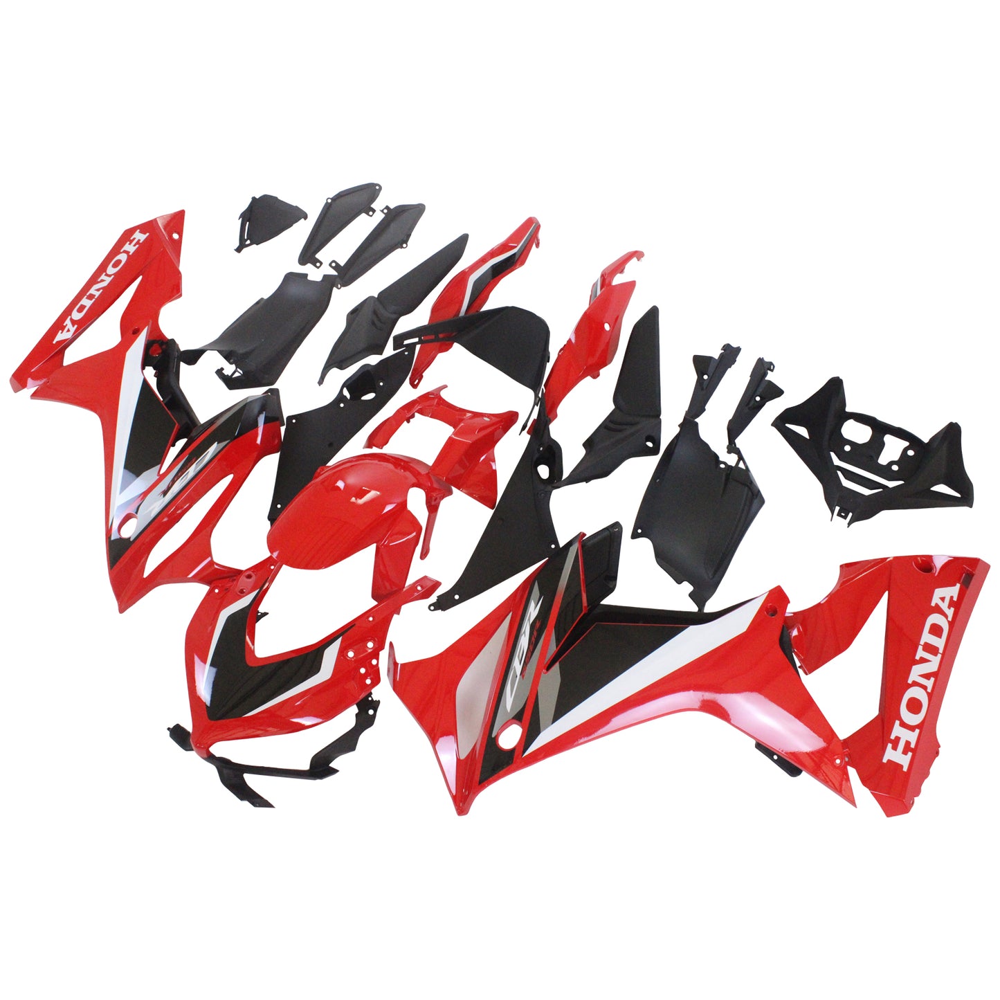 Amotopart Honda CBR650R 2021-2023 Verkleidungssatz Karosserie Kunststoff ABS