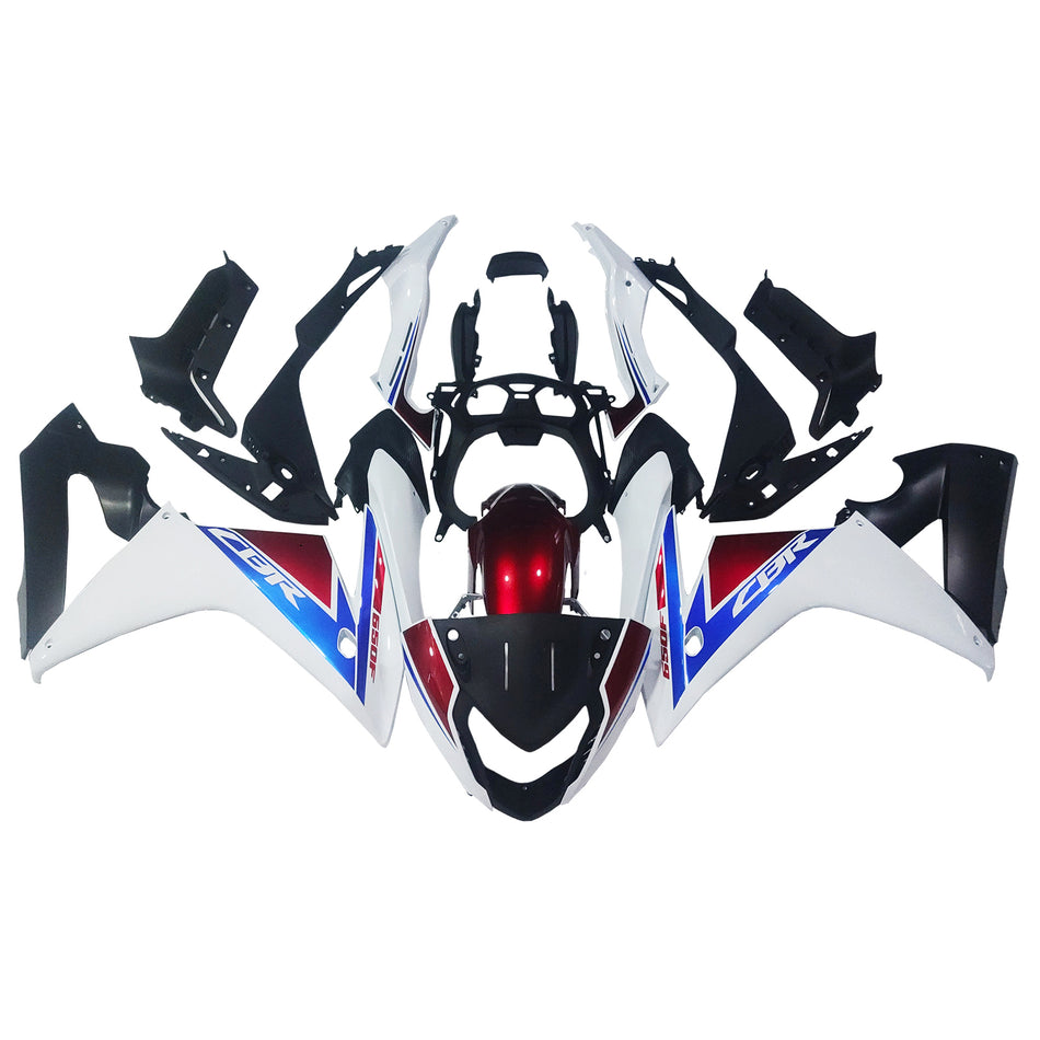 Amotopart Honda CBR650F 2014-2019 Kit de carénage Corps Plastique ABS