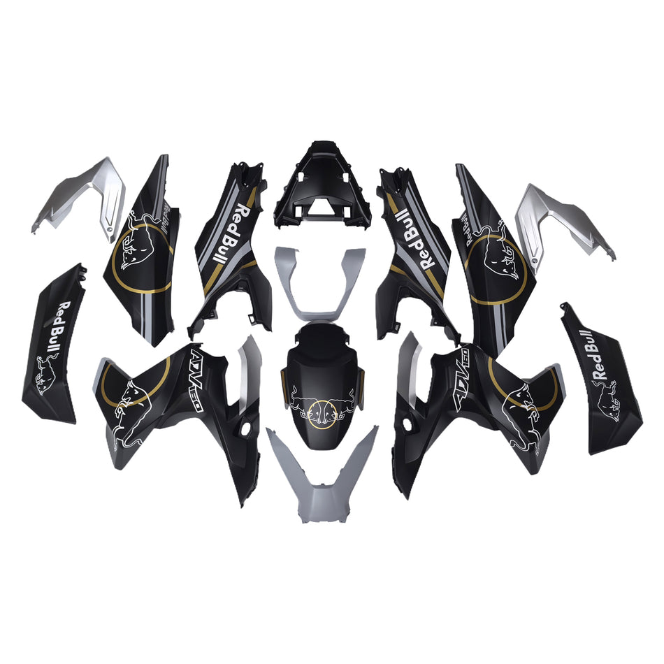2022-2023 Honda ADV160 ADV 160 Einspritzverkleidungssatz Karosserie Kunststoff ABS