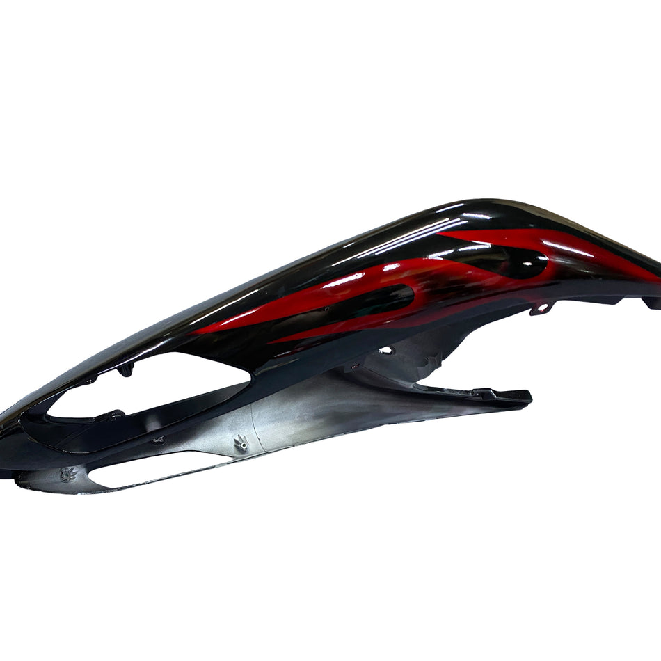 Amotopart Red Flames Injection Approxing Kit Plastik für Kawasaki ZX10R 2006 2007 Generic