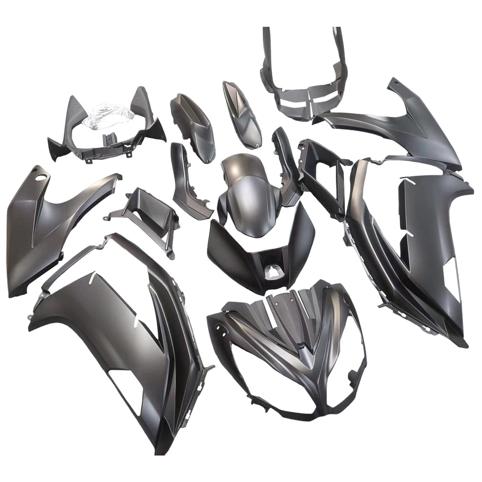 Amotopart-Injektionsverkaufskit Kunststoff für Kawasaki Ninja 650 EX650 2012-2016 Schwarz Generika