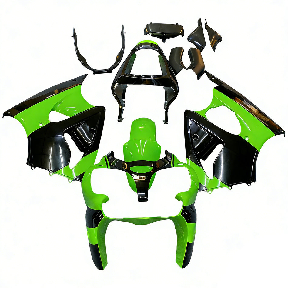 2000-2002 Kawasaki ZX6R 636 2005-2008 ZZR600 Einspritzverkleidungssatz Karosserie