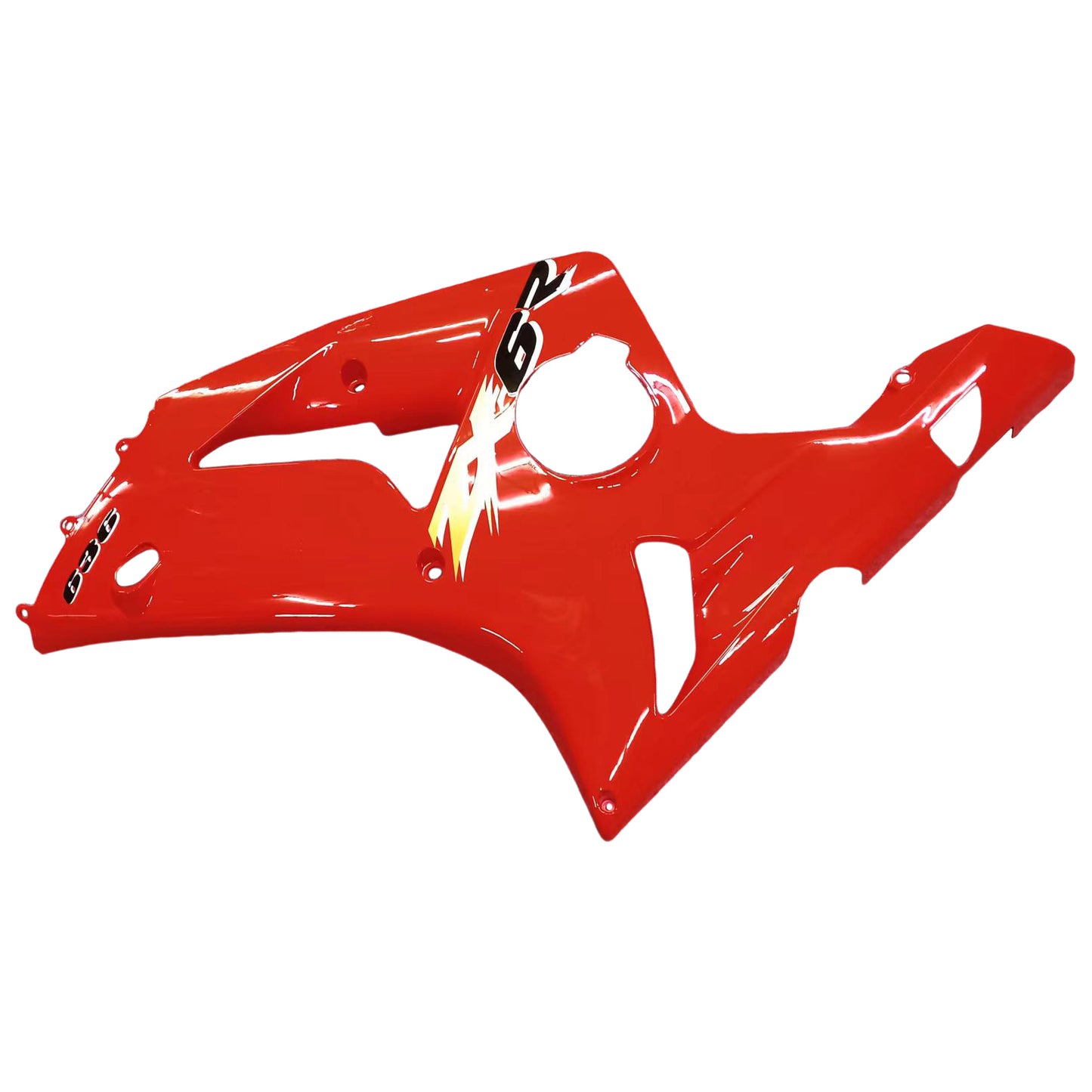 Kit de carénage rouge Amotopart 2003-2004 Kawasaki ZX6R