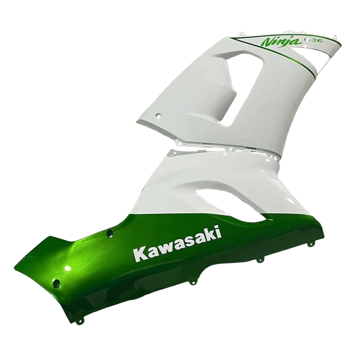 Amotopart Verkleidungsset für Kawasaki ZX6R 636 2005–2006, Karosserie, Kunststoff, ABS