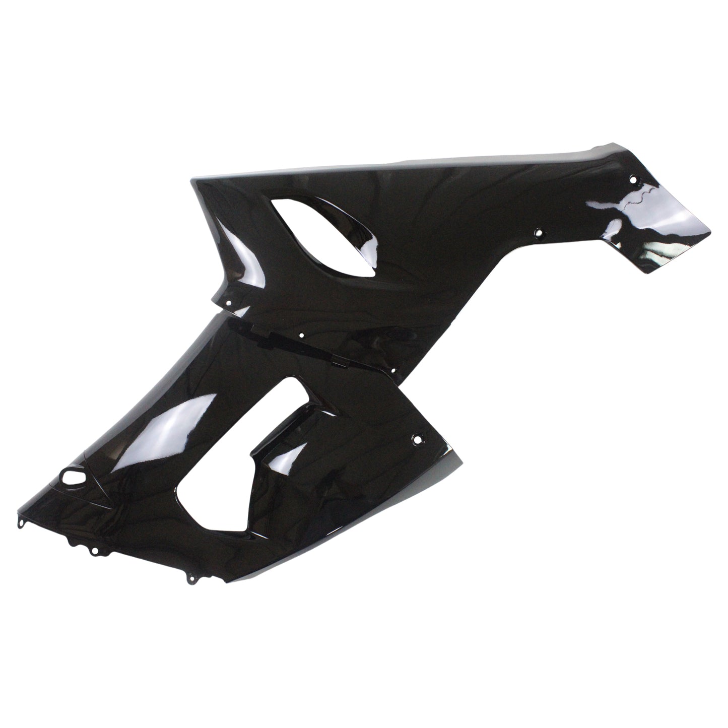 Amotopart Kawasaki 2005-2006 ZX6R 636 Kit de peur tout noir