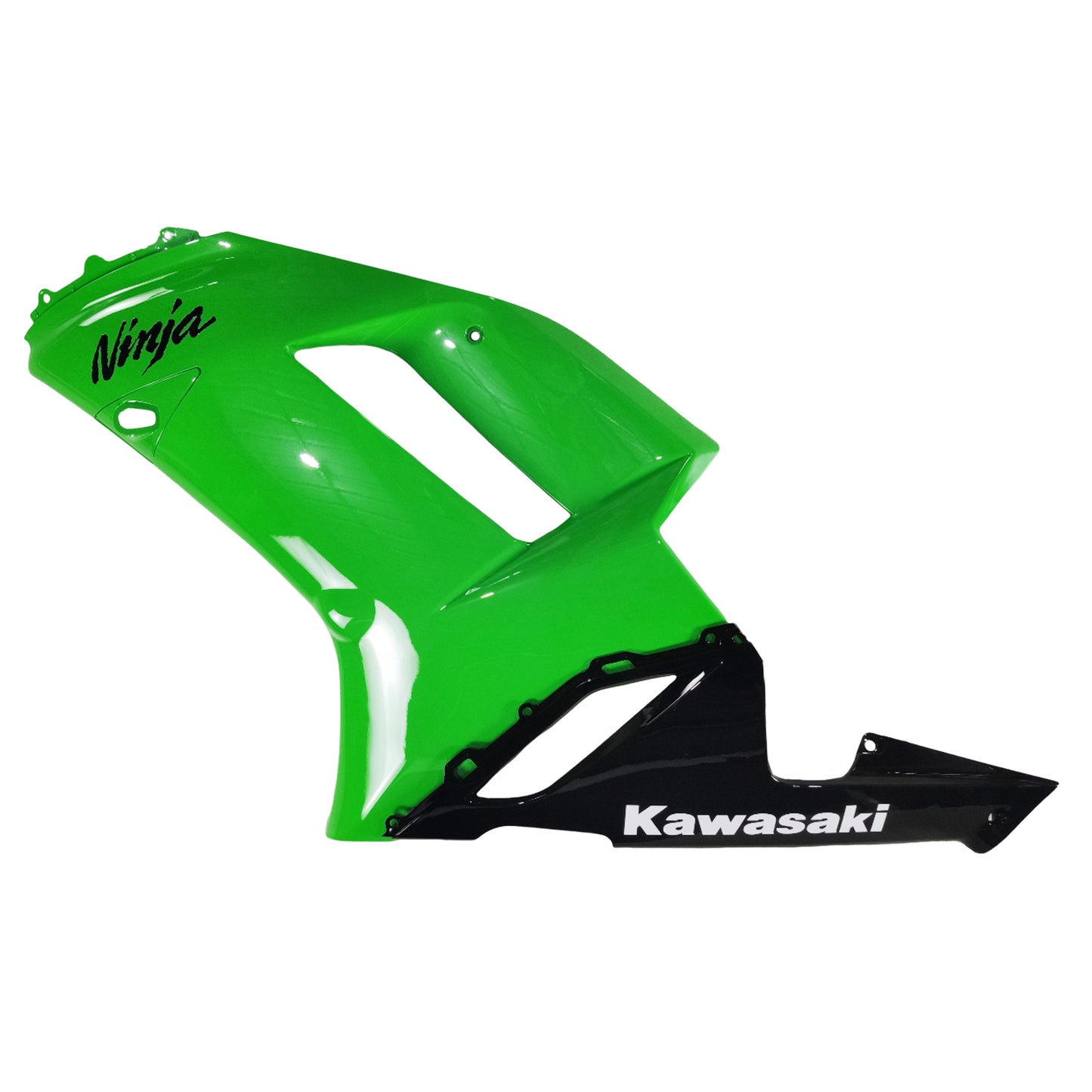 Kit de peur verte Amotopart Kawasaki 2007-2008 ZX6R 636