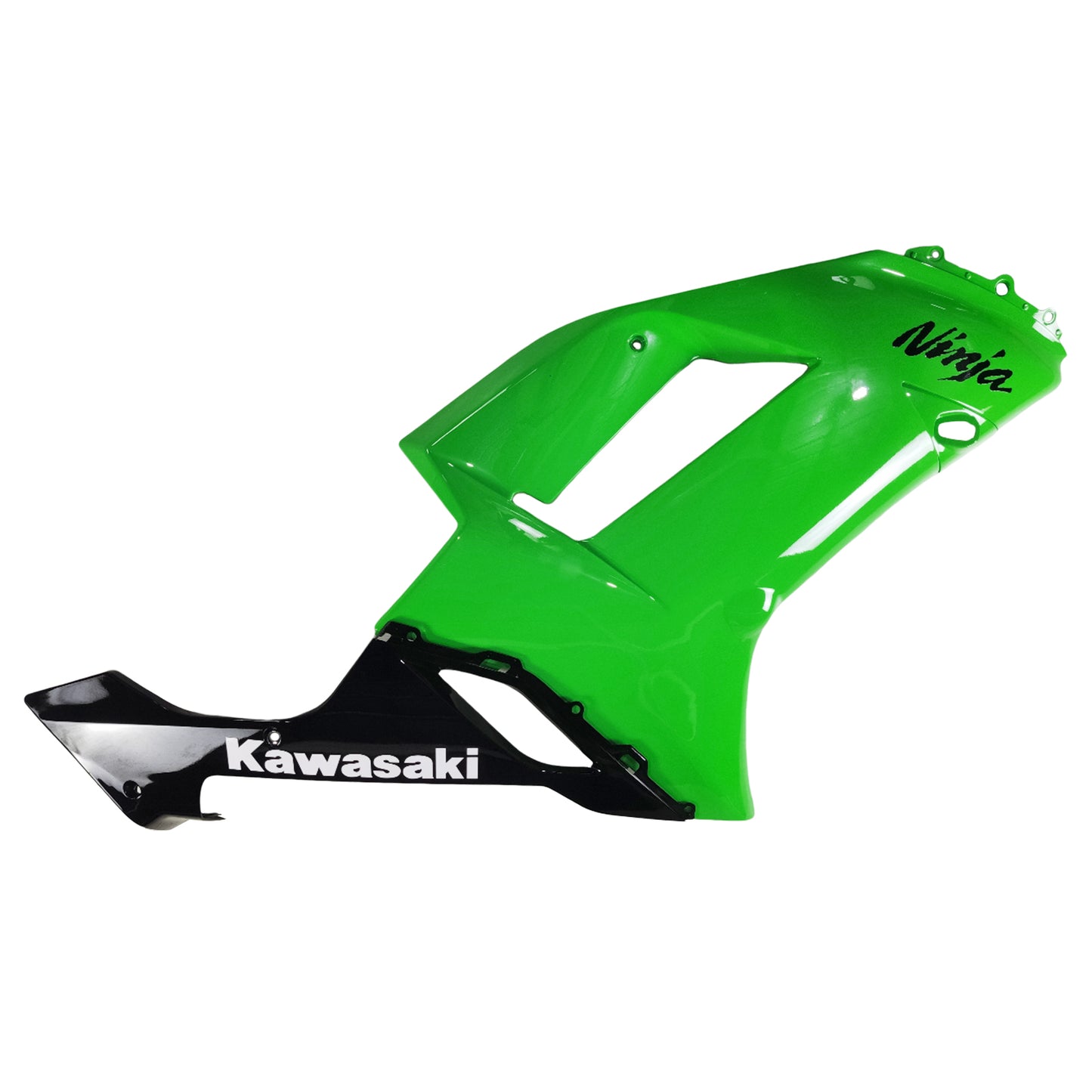 Kit de peur verte Amotopart Kawasaki 2007-2008 ZX6R 636