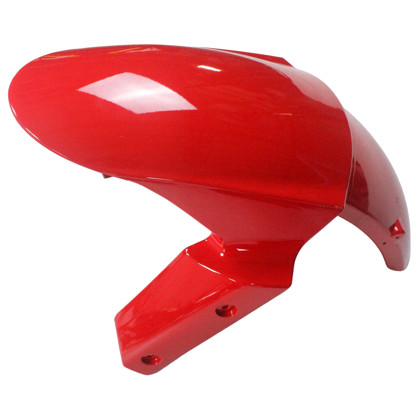 Amotopart Kawasaki 2009-2012 ZX6R 636 Red Mix Schwarzverkleidungskit