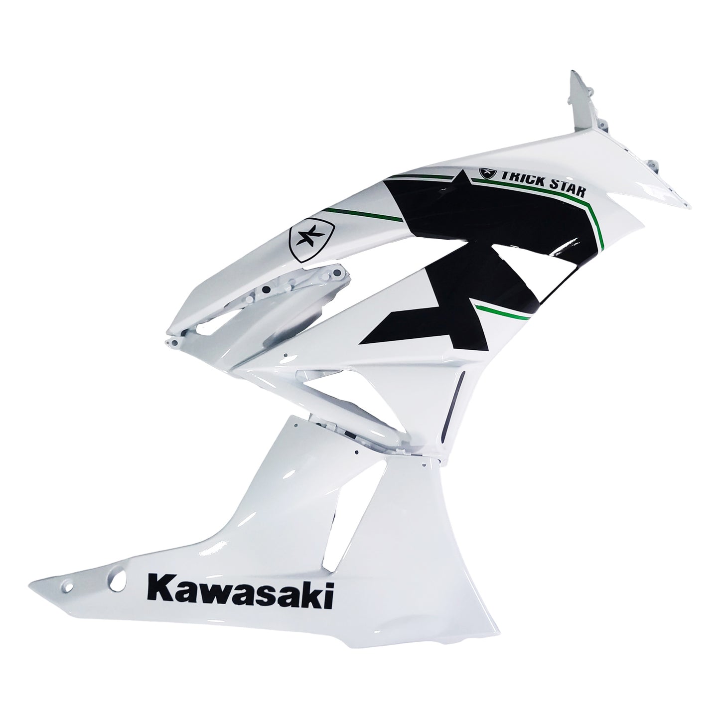 Amotopart Verkleidungsset für Kawasaki ZX6R 636 2009–2012, Karosserie, Kunststoff, ABS