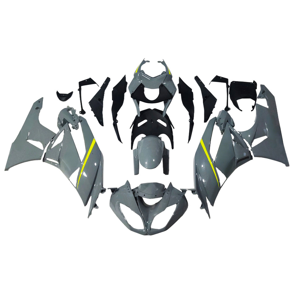Amotopart Verkleidungsset für Kawasaki ZX6R 636 2009–2012, Karosserie, Kunststoff, ABS