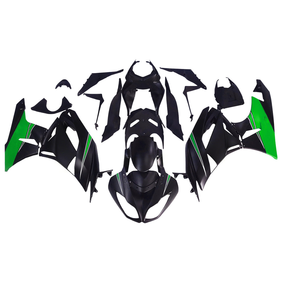 Amotopart Verkleidungsset für Kawasaki ZX6R 636 2009–2012, Karosserie, Kunststoff, ABS