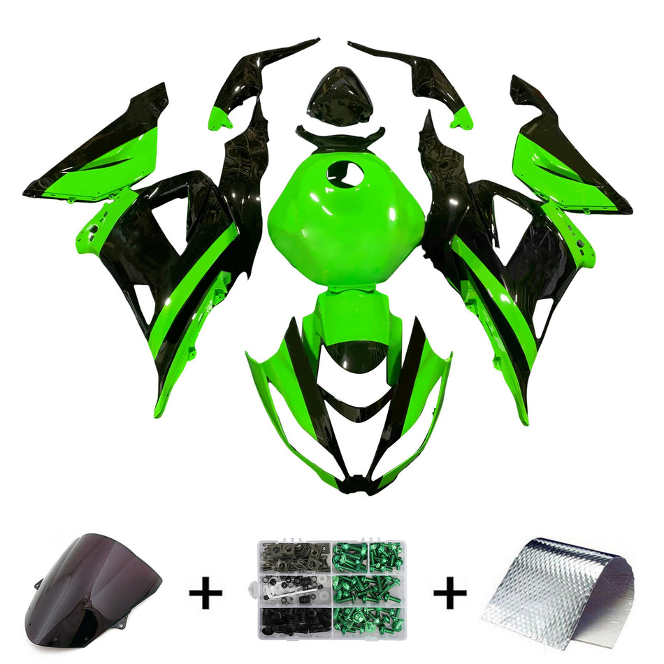 2013-2018 Kawasaki ZX6R 636 Einspritzverkleidungssatz Karosserie Kunststoff ABS
