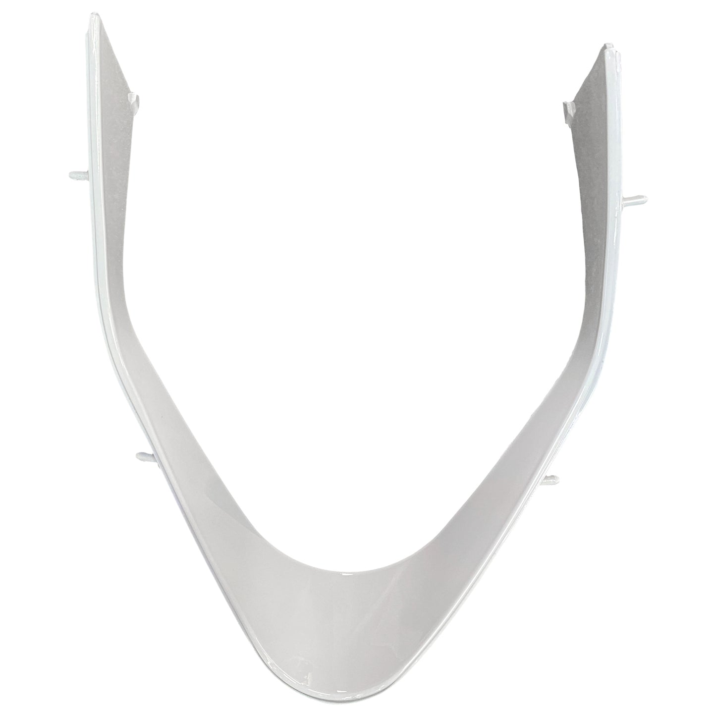 Amotopart Kawasaki ZX9R 2000-2001 Kit de carénage blanc argenté