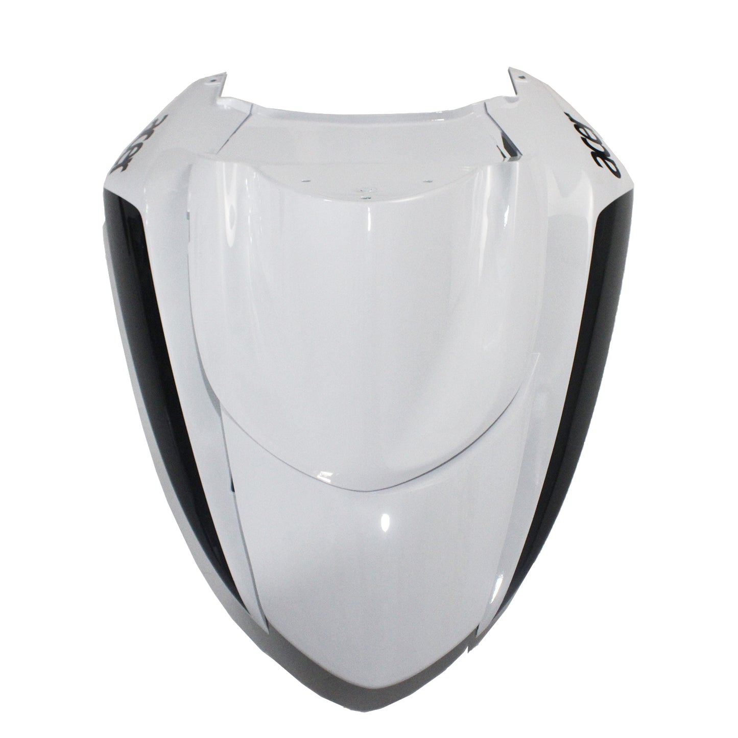 Amotopart Kawasaki 2004-2005 ZX10R Kit de carénage noir et blanc