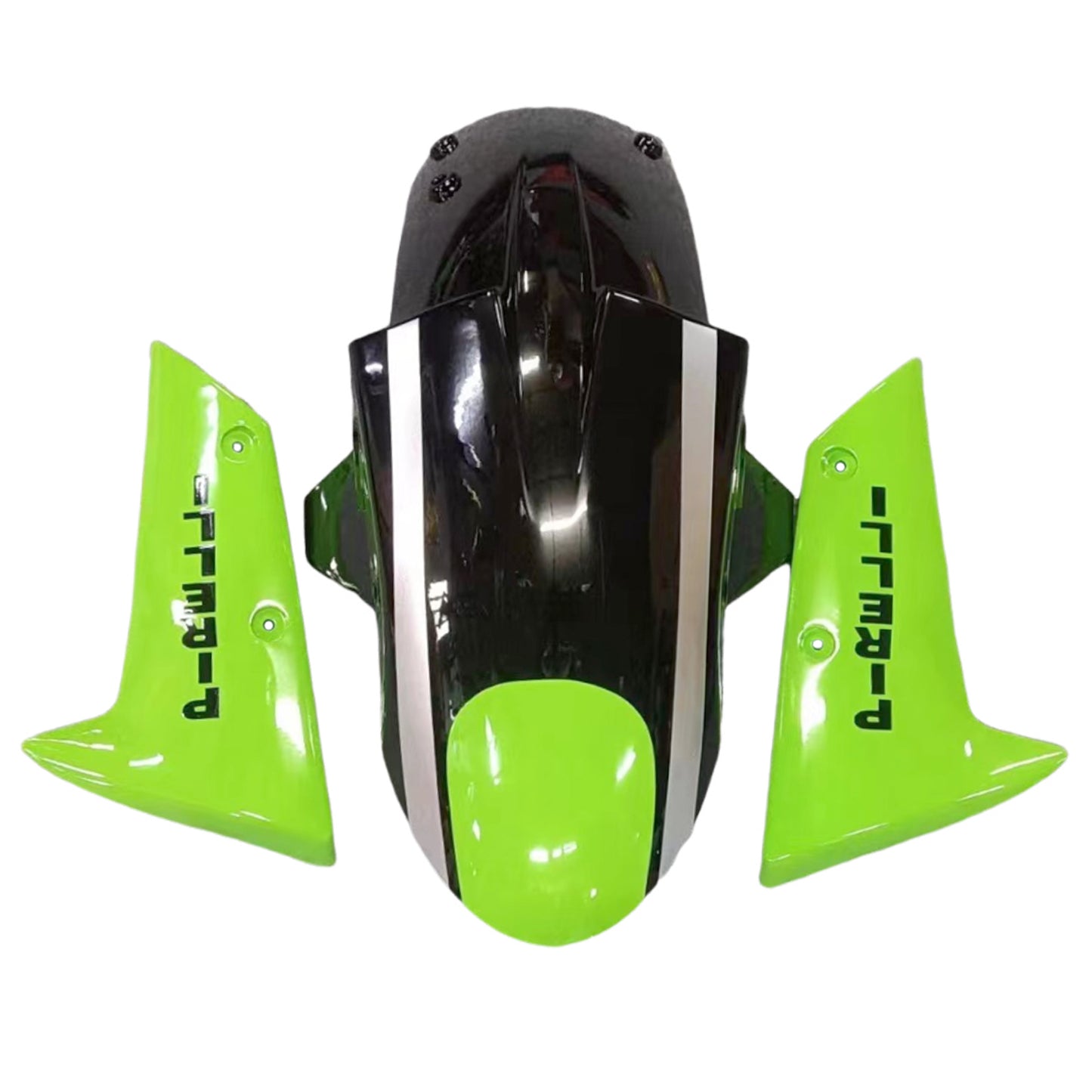 Amotopart Kawasaki 2004-2005 ZX10R White Black Green Green Fearing Kit