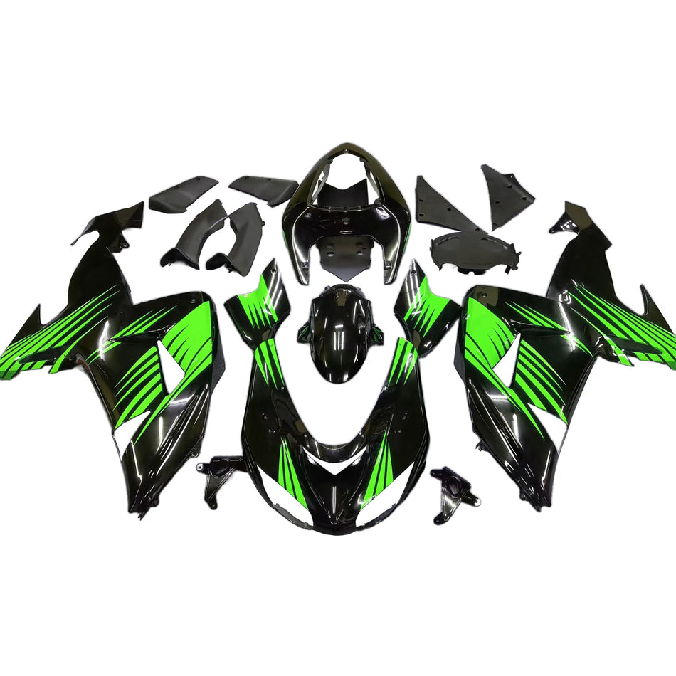 Amotopart Verkleidungsset für Kawasaki ZX10R 2006–2007, Karosserie, Kunststoff, ABS