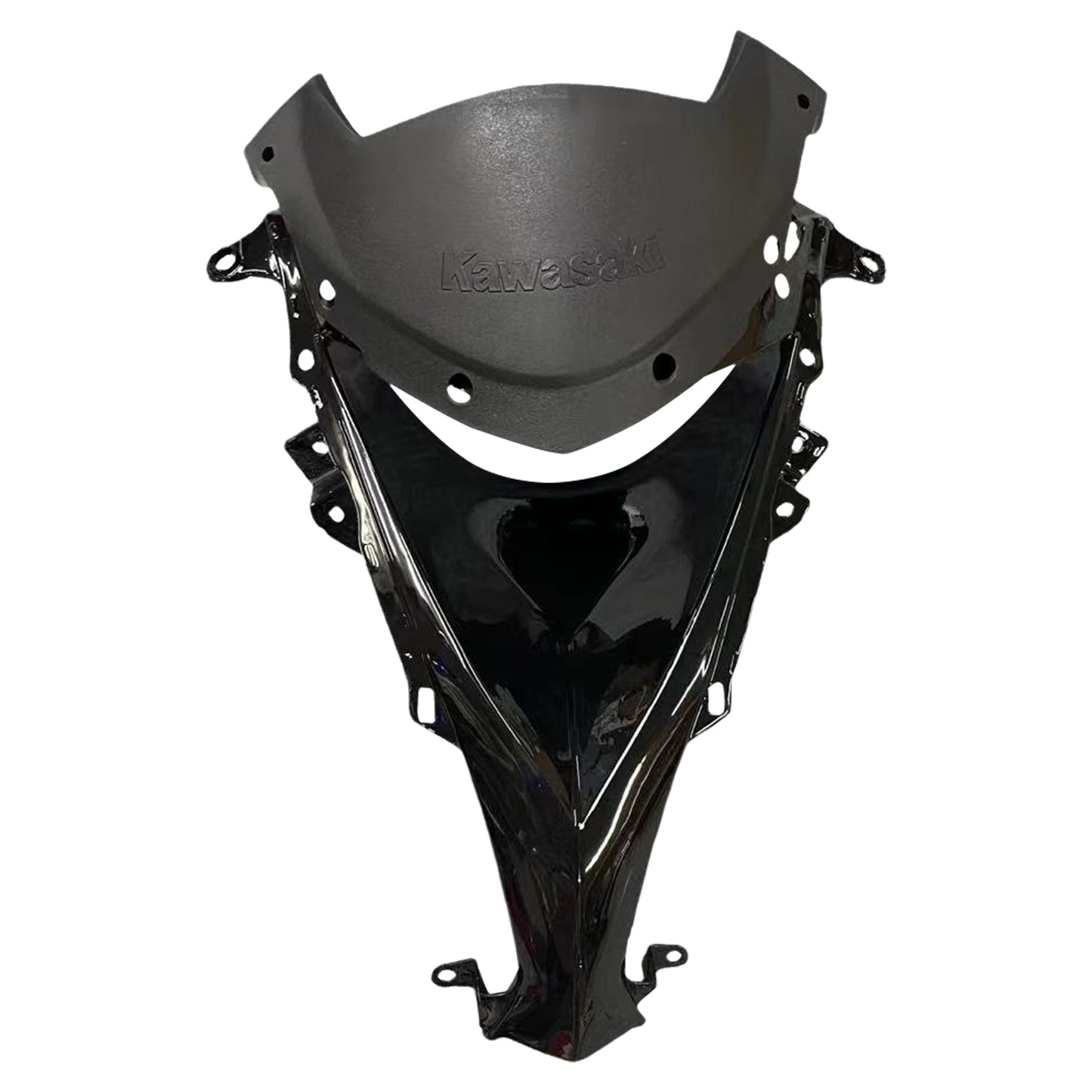 Amotopart Kawasaki ZX10R 2008-2010 Wei?es Verkleidungskit