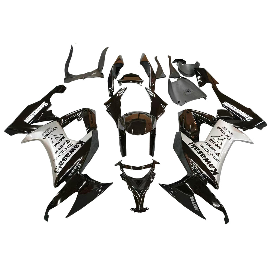 Amotopart Verkleidungsset für Kawasaki ZX10R 2008–2010, Karosserie, Kunststoff, ABS