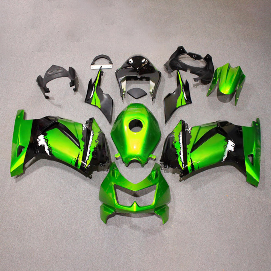 Verkleidungssatz aus ABS-Kunststoff, passend für Kawasaki EX250 Ninja250R 2008-2012