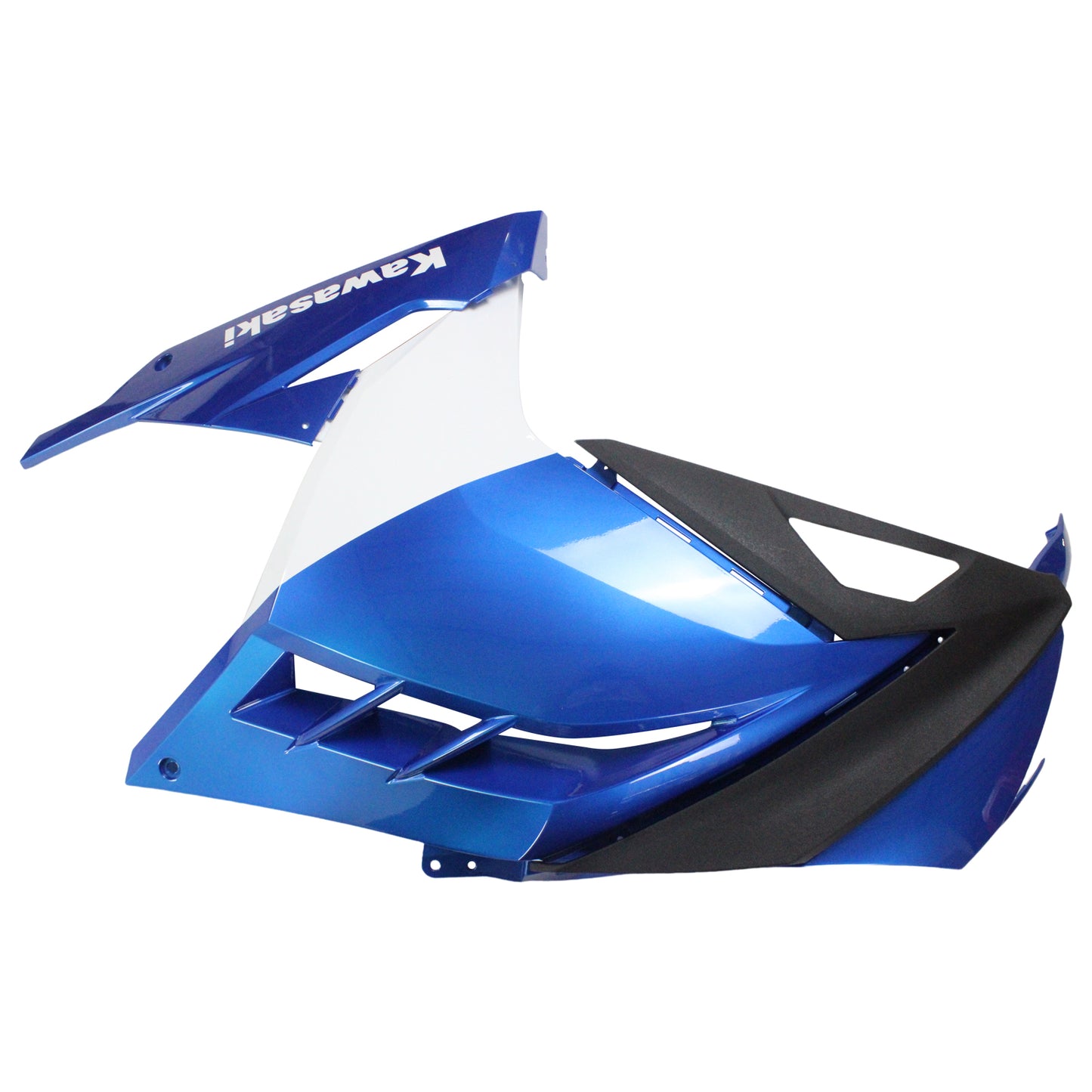 Amotopart Kawasaki 2013-2017 EX300/Ninja300 Blue White Fearing Kit