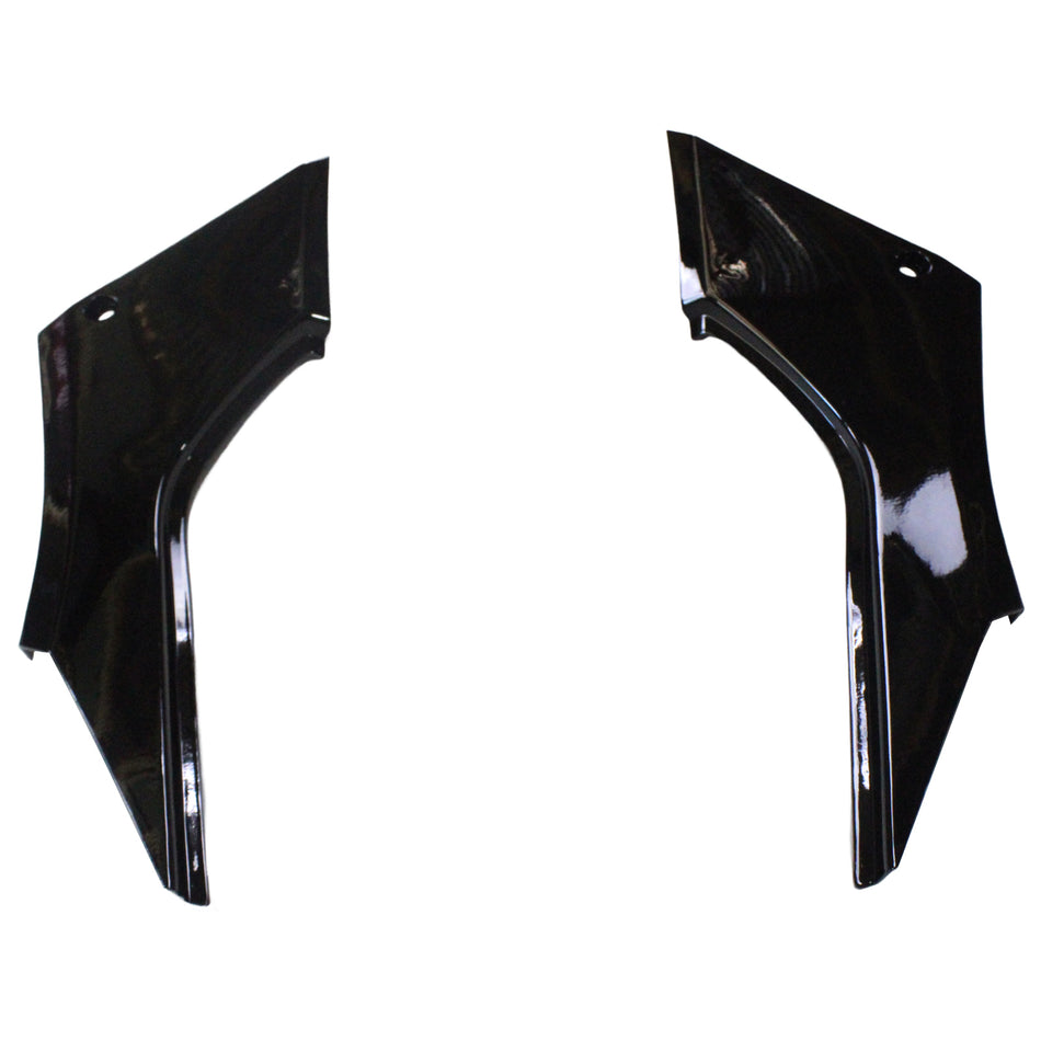 Kit de carénage Amotopart Kawasaki EX300/Ninja300 Noir Rose 2013-2017