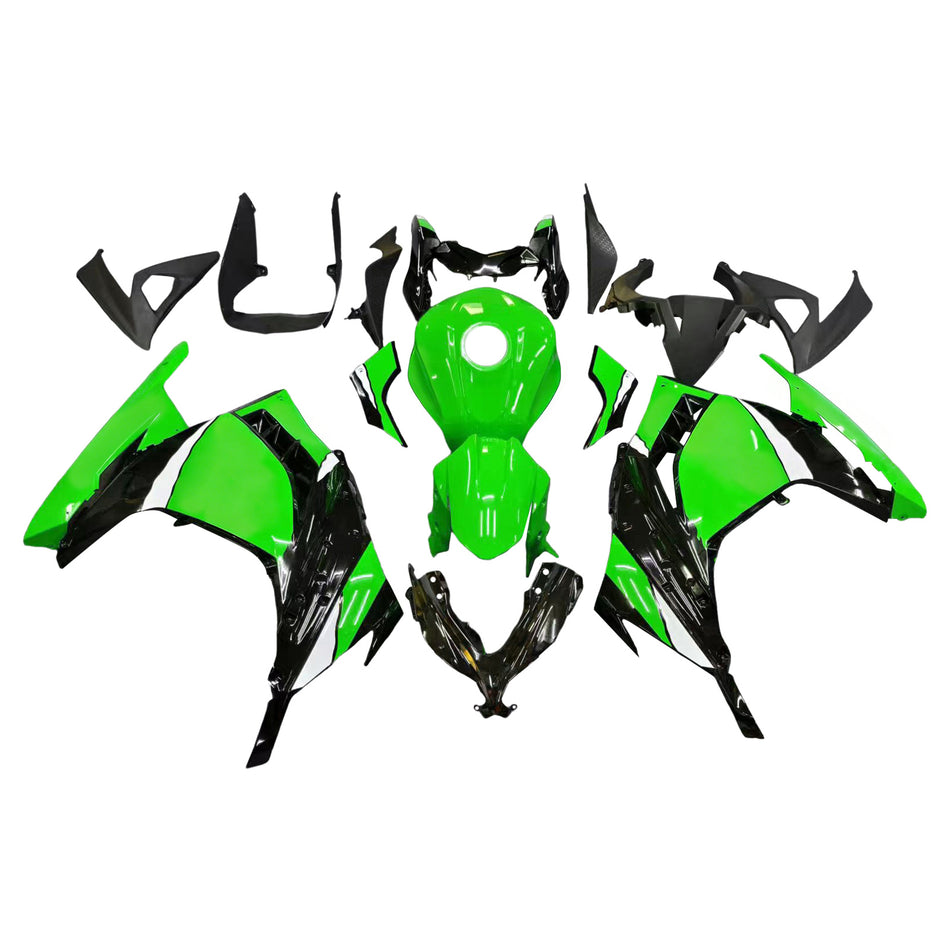 Amotopart Verkleidungsset für Kawasaki EX300/Ninja300 2013–2017, Karosserie, Kunststoff, ABS