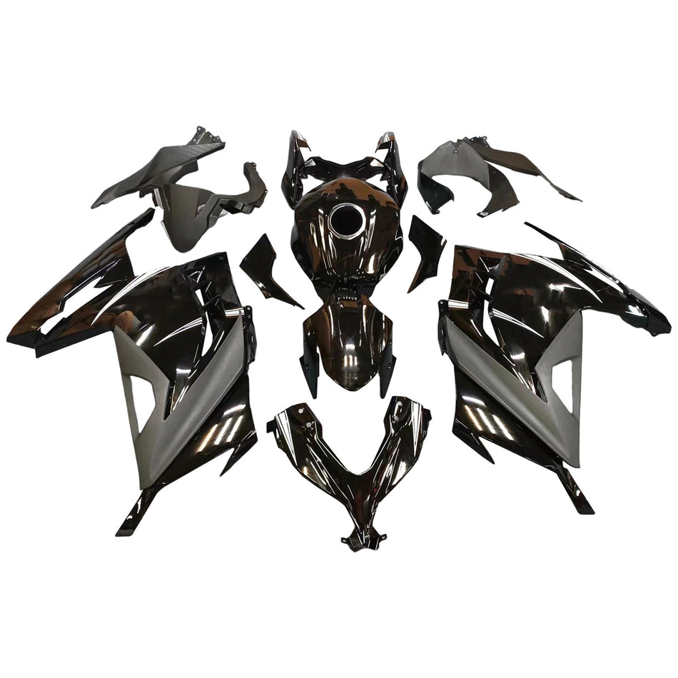 Amotopart Verkleidungsset für Kawasaki EX300/Ninja300 2013–2017, Karosserie, Kunststoff, ABS