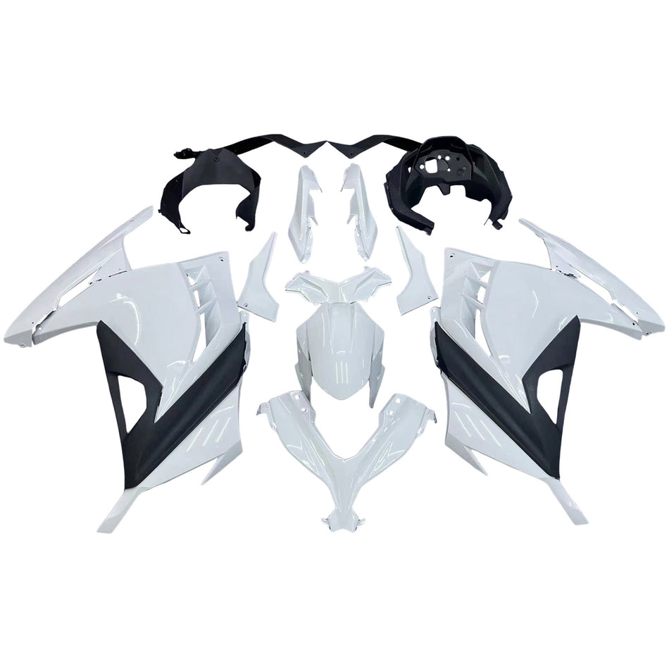 Amotopart Verkleidungsset für Kawasaki EX300/Ninja300 2013–2017, Karosserie, Kunststoff, ABS