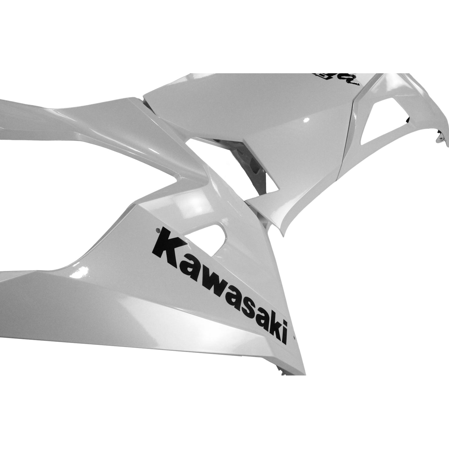 Amotopart Kawasaki Ex400/Ninja400 2018-2020 White Fearing Kit