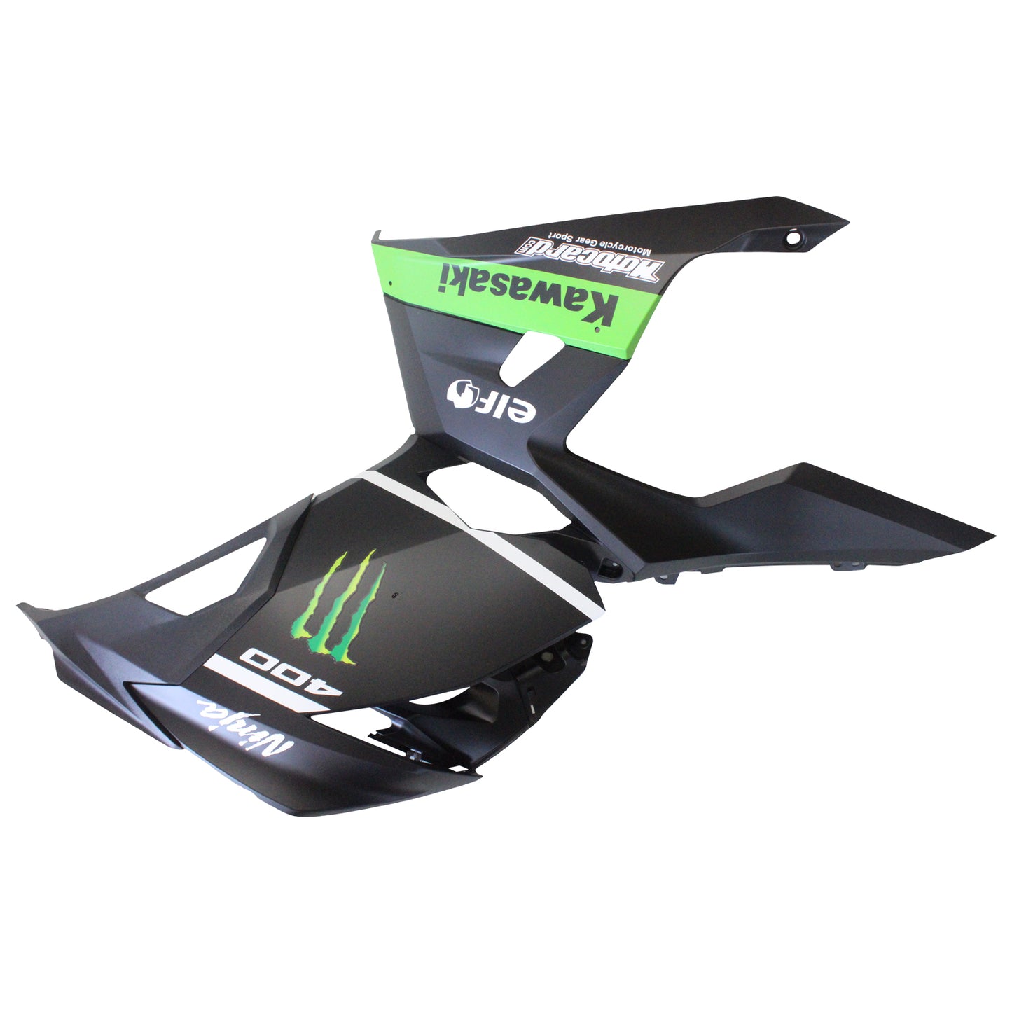 Kit de carénage Amotopart Kawasaki EX400/Ninja400 2018-2022