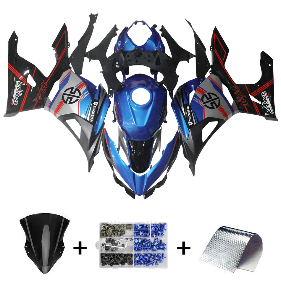 Amotopart Kawasaki EX400/Ninja400 2018-2022 Verkleidungskit