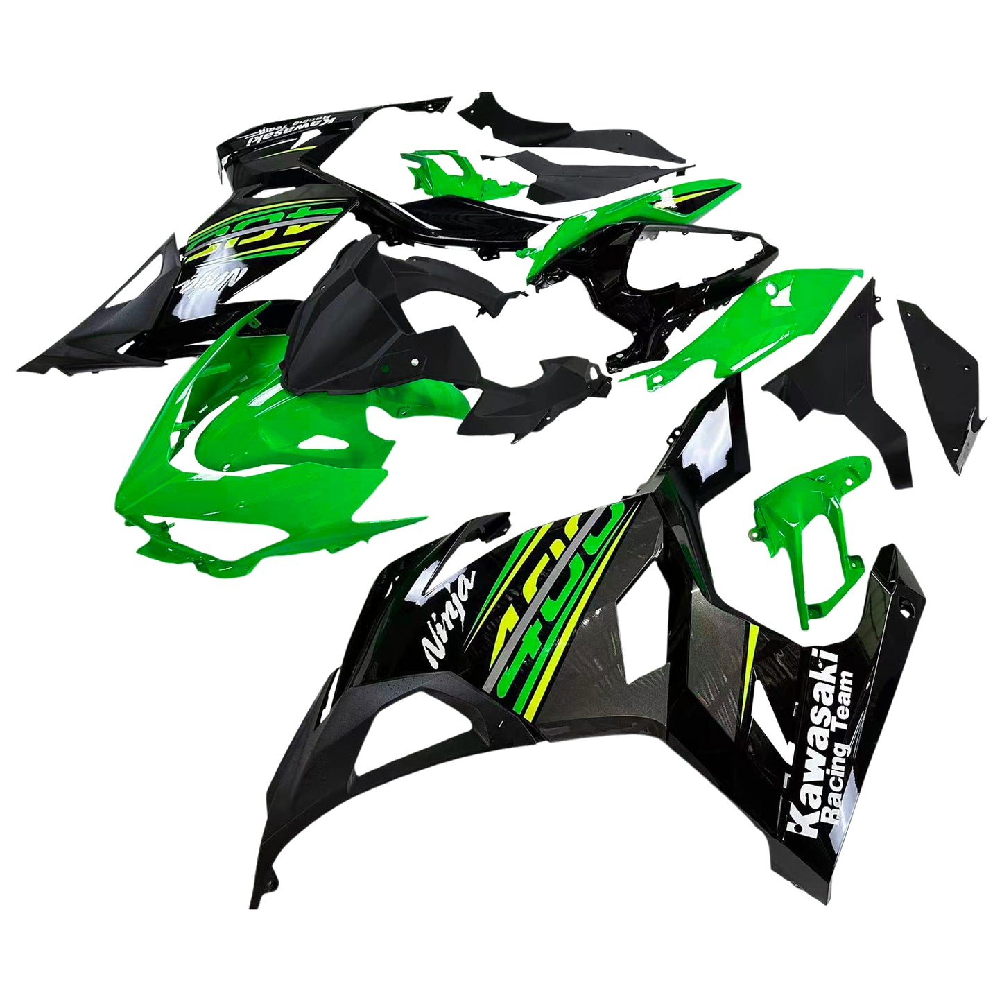 Kit de carénage Amotopart Kawasaki EX400/Ninja400 2018-2022