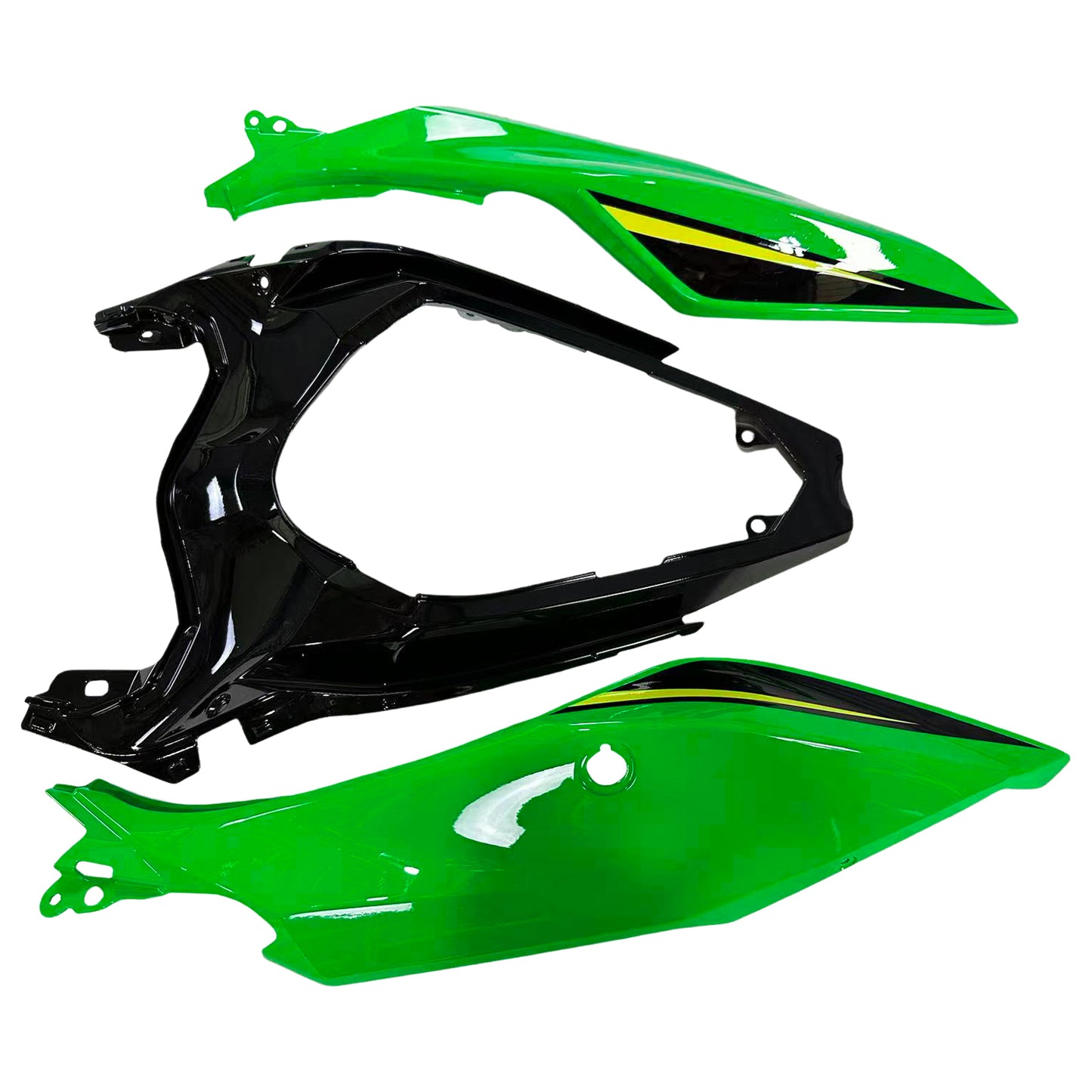 Kit de carénage Amotopart Kawasaki EX400/Ninja400 2018-2022