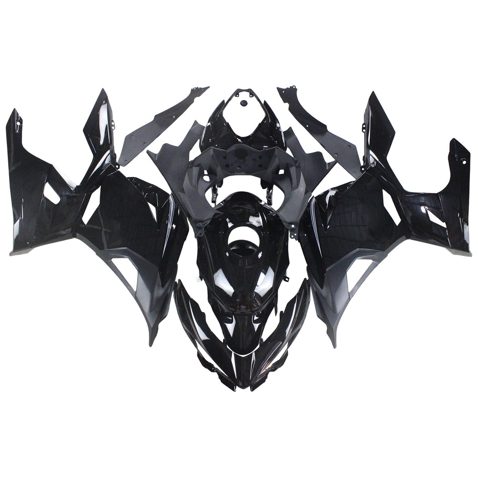 Amotopart Verkleidungsset für Kawasaki EX400 Ninja400 2018–2023, Karosserie, Kunststoff, ABS