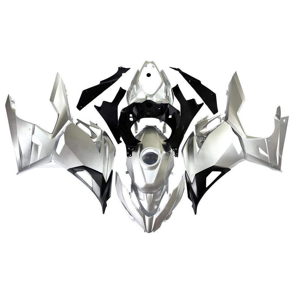 Amotopart Verkleidungsset für Kawasaki EX400 Ninja400 2018–2023, Karosserie, Kunststoff, ABS