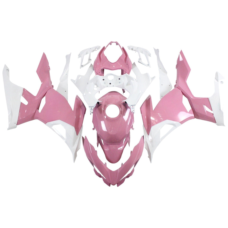 Spritzguss-Verkleidungskit Karosserie für Kawasaki EX400 Ninja400 2018-2024 rosa Farbe