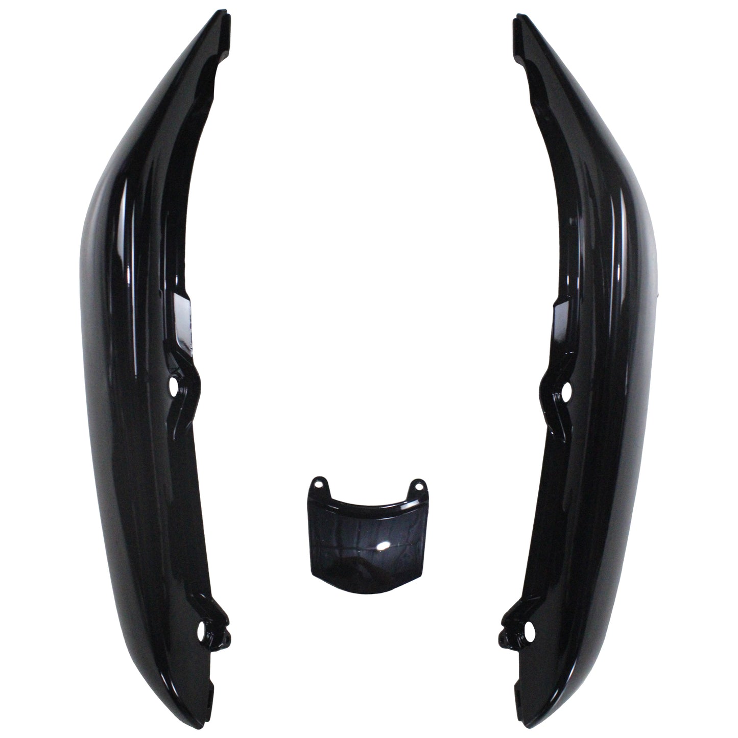 Amotopart Kawasaki 2006-2008 ER6F/Ninja650 Schwarzverkleidungskit